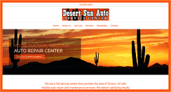 Desktop Screenshot of desertsunauto.net